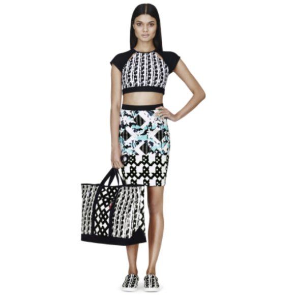 Peter Pilotto  / Target Geometric Canvas Sneaker - Picture 7 of 12